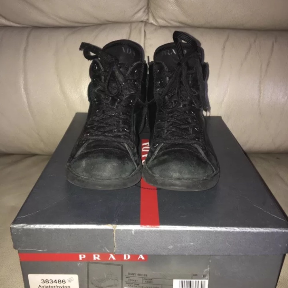 Boys Prada Sneakers 12.5/13c